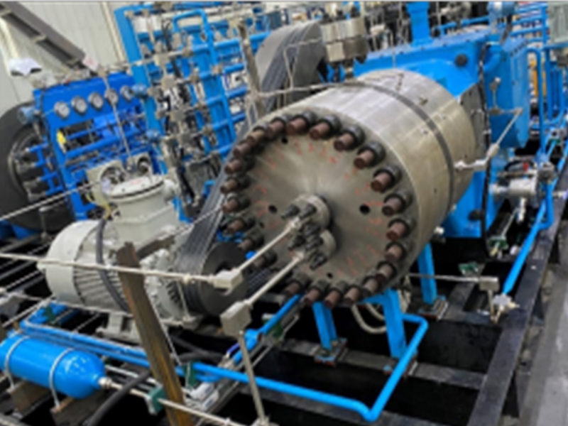 250MPa Ultra High Pressure Diaphragm Hydrogen Compressor
