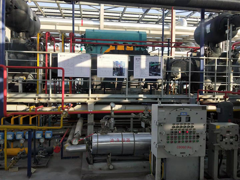 50 Ton Piston Force Compressor For Polysilicon Tail Gas Recovery